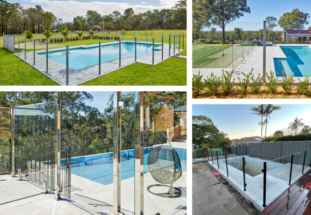 Semi-Frameless Glass Pool Fencing