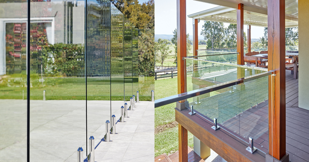 Frameless or Framed Glass Balustrades