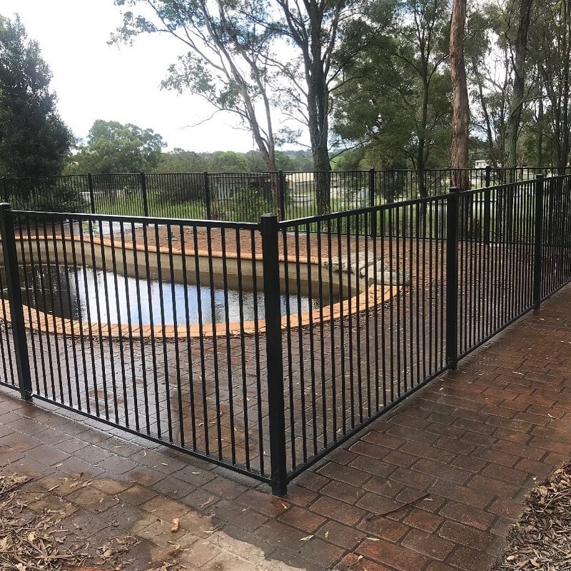 Aluminium balustrading
