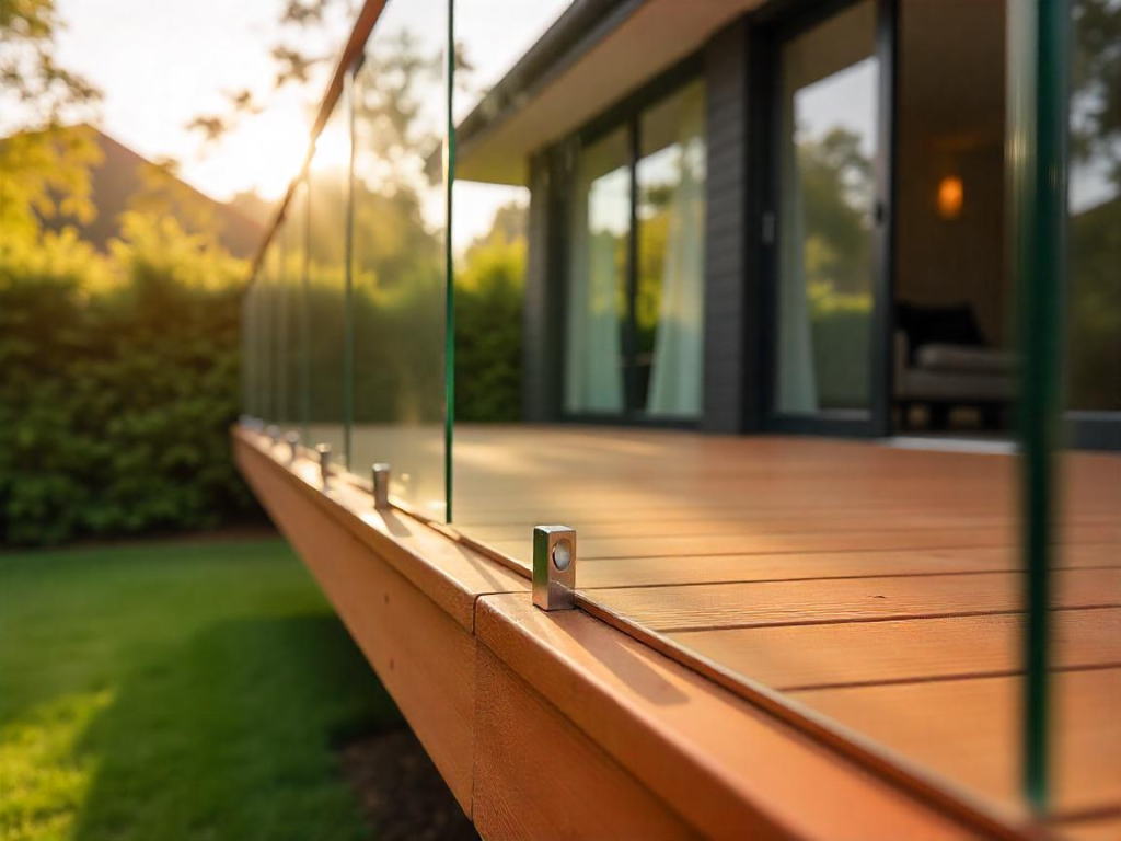 Glass Balustrade for Decking