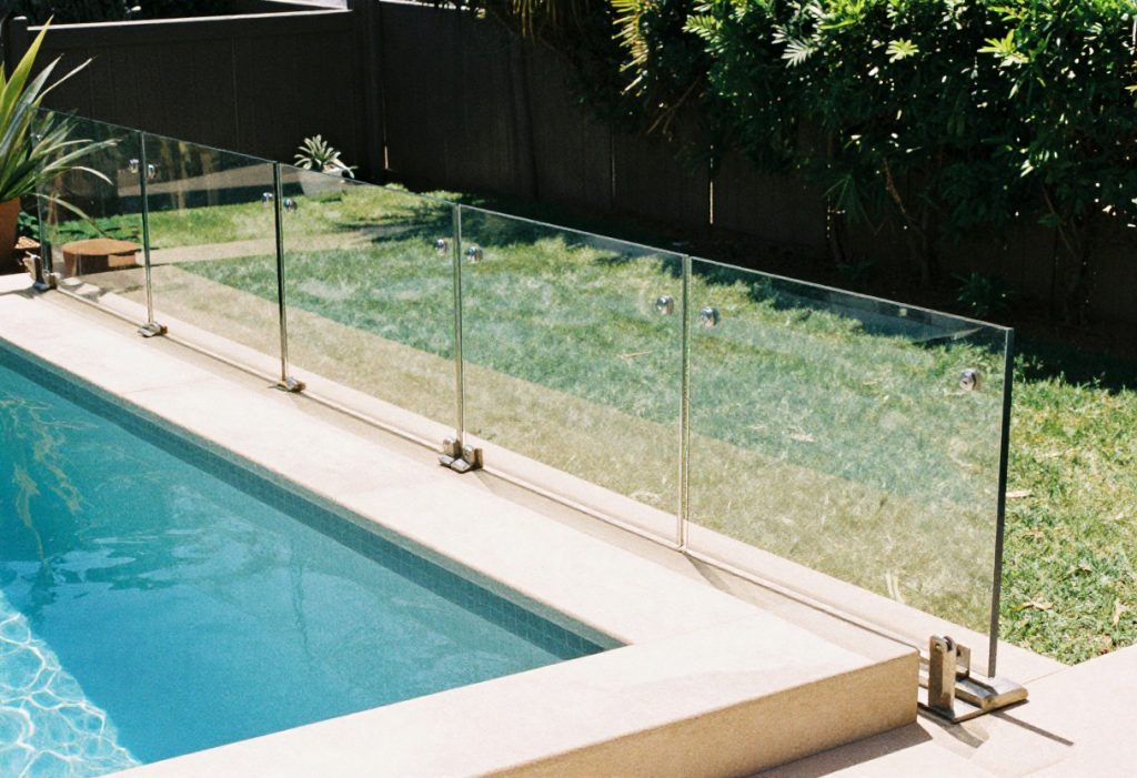 pool fence ground conditions