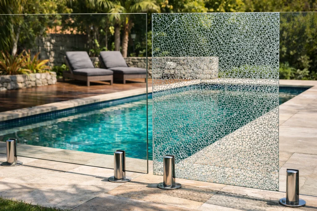 glass shatter in extreme heat