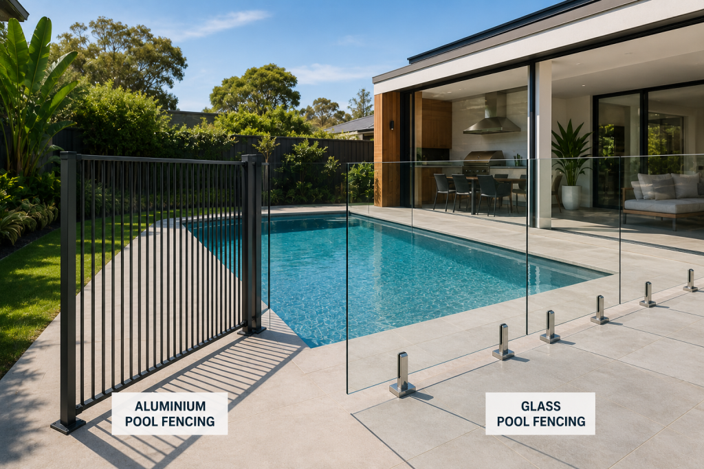 Aluminium vs Glass Pool Fencing