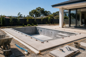 Glass pool fencing installation